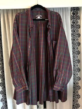 Cutter & Buck Men's Plaid Button-Down Flannel - Multicolor